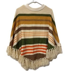 Madawaska Weavers Wool Poncho
